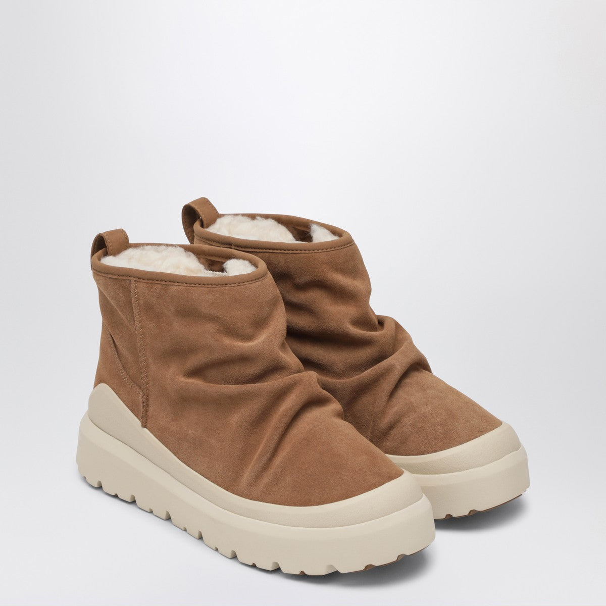 UGG Heritage Utility Mini boots color chestnut